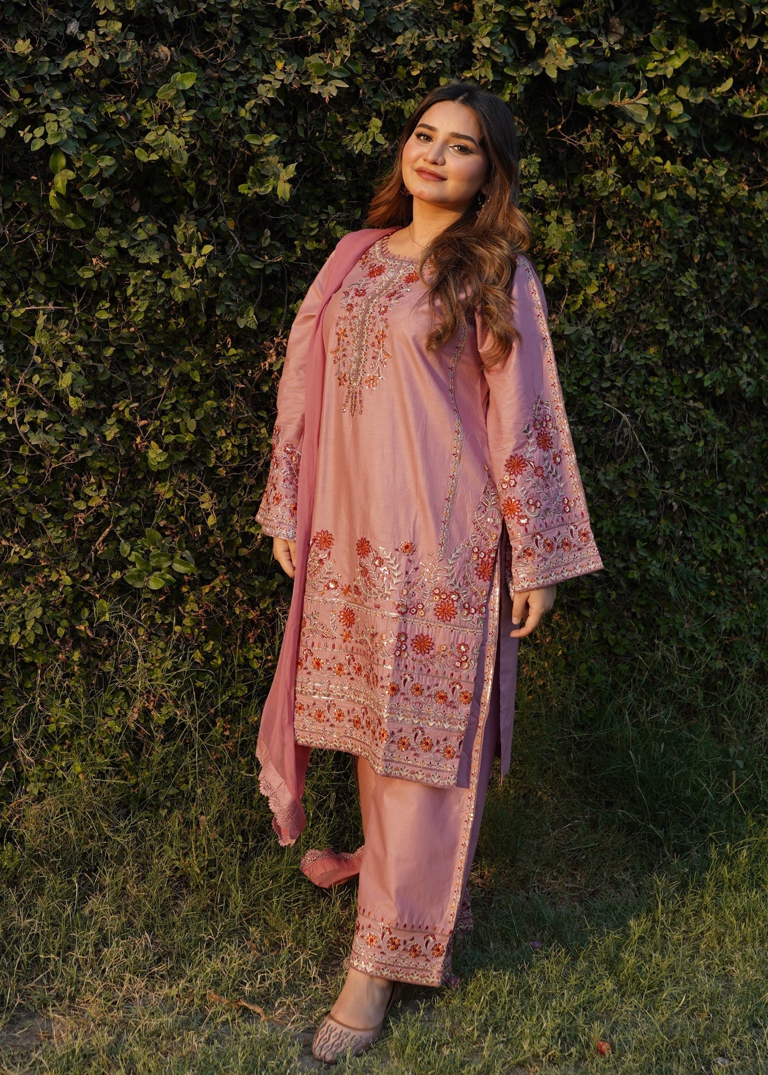 Ayesha B peach (Aroma) Women 3pcs