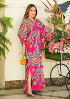 Sahibas By Mirza Tarana Kaftan Pink Women 1pcs