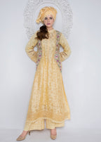 Ridah Naeem Ochre Blossoms Women 2pcs