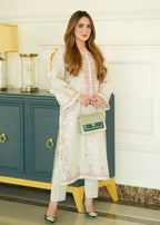 Sahibas By Mirza Adaab Ivory Women 2pcs