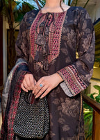 Ayesha B black (Ayza) Women 3pcs