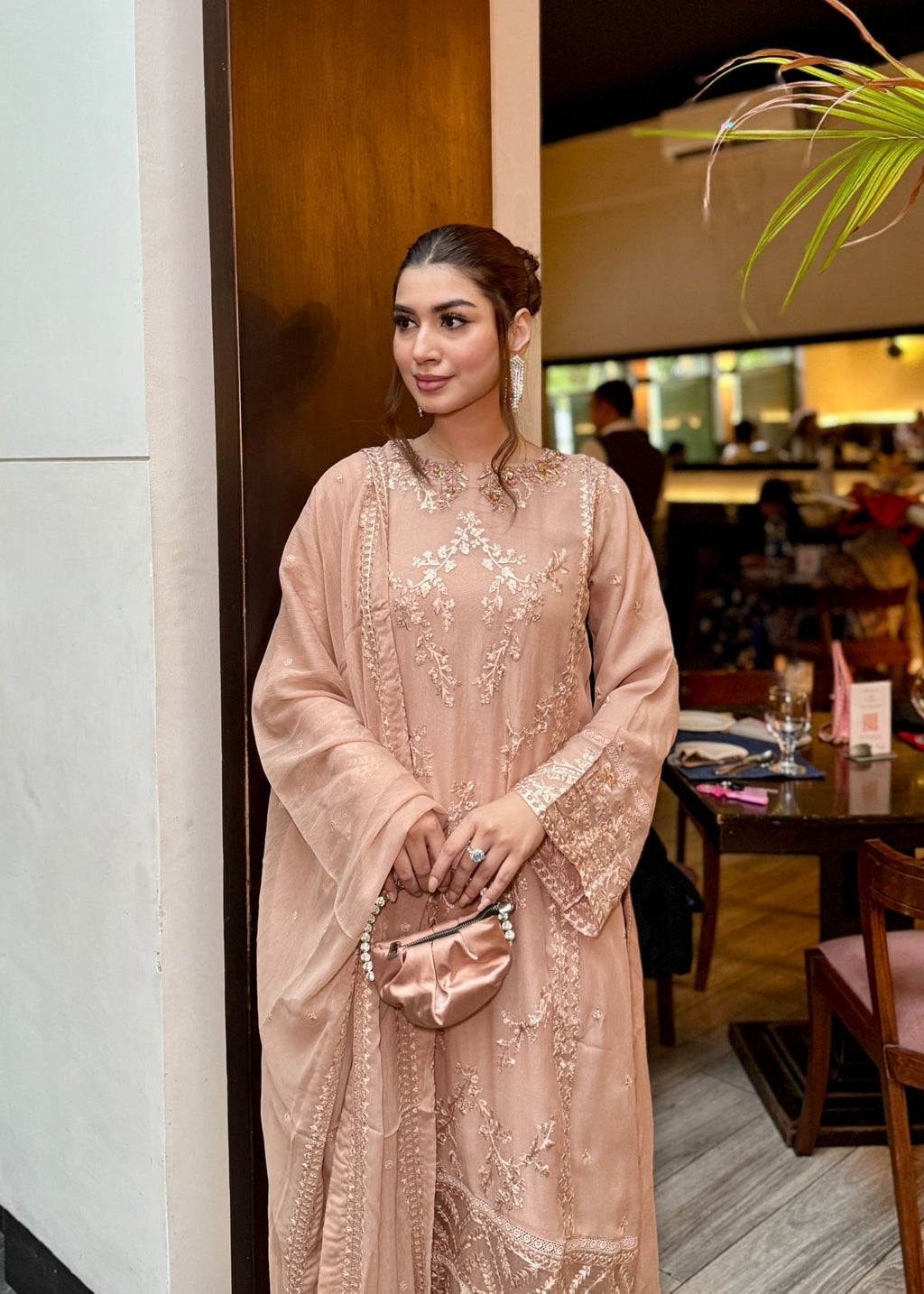 Ayesha B beige (Amna) Women 3pcs