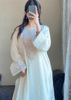 Four Season Boutique HASEENS FARSHY CREAM Women 3pcs