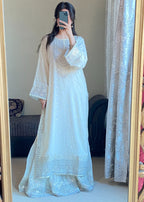 Four Season Boutique HASEENS FARSHY CREAM Women 3pcs