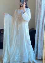 Four Season Boutique HASEENS FARSHY CREAM Women 3pcs