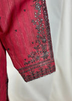 Abana Maroon Sequence Women 3pcs