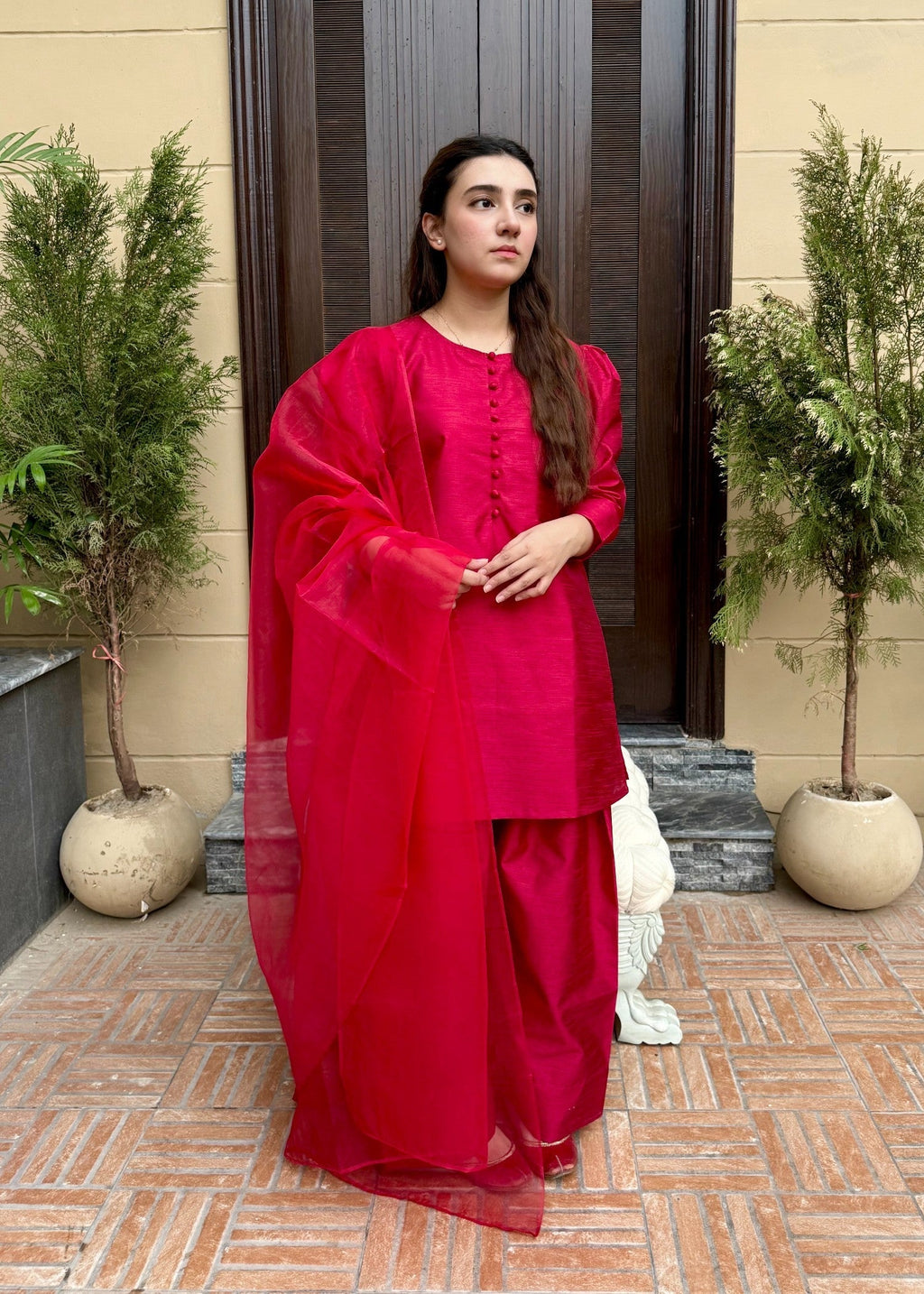 Teen Meter Cherry Red Women 3pcs