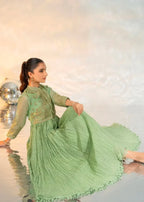 Haraj Collections Serena Silk Ensemble Women 3pcs