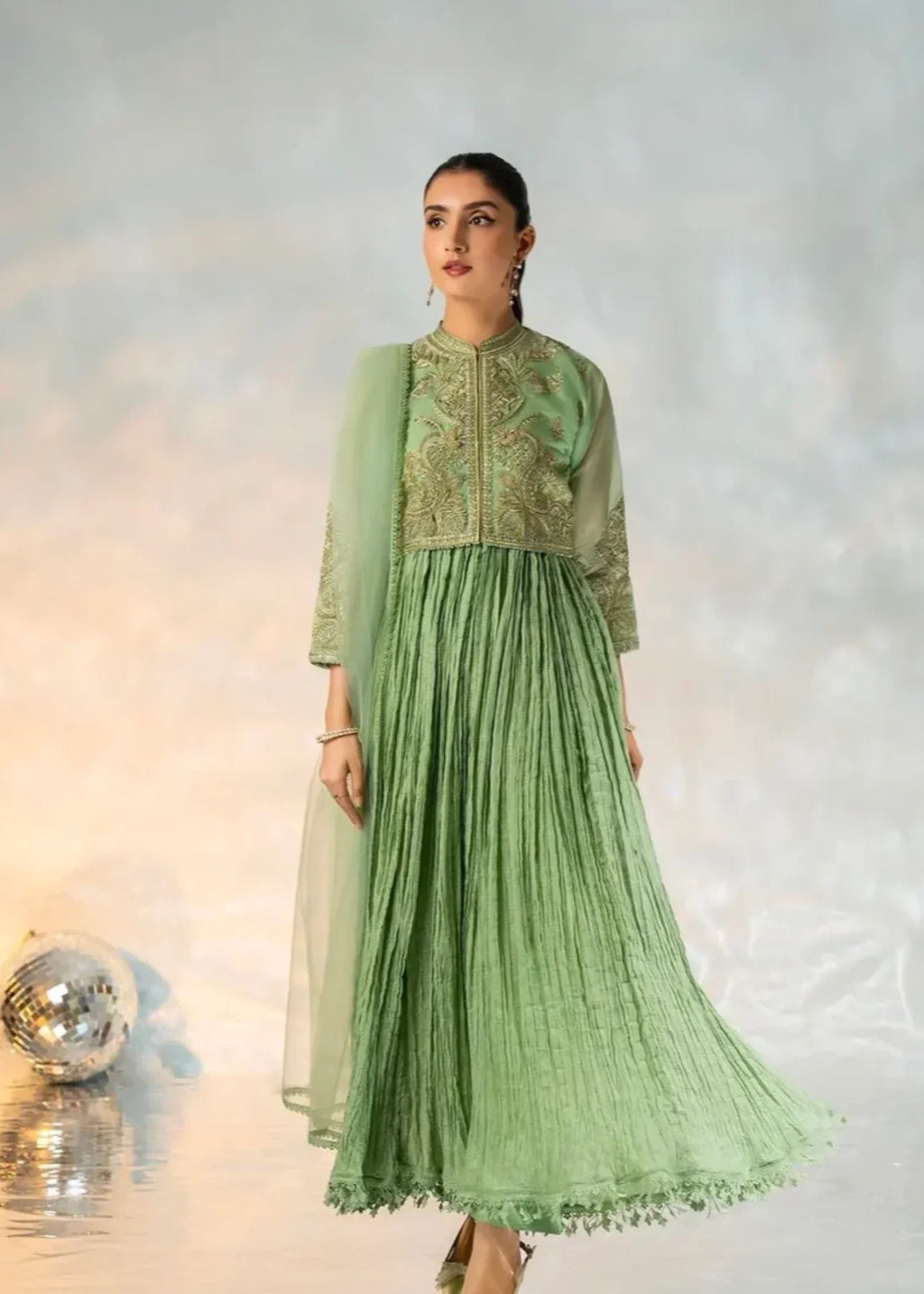 Haraj Collections Serena Silk Ensemble Women 3pcs