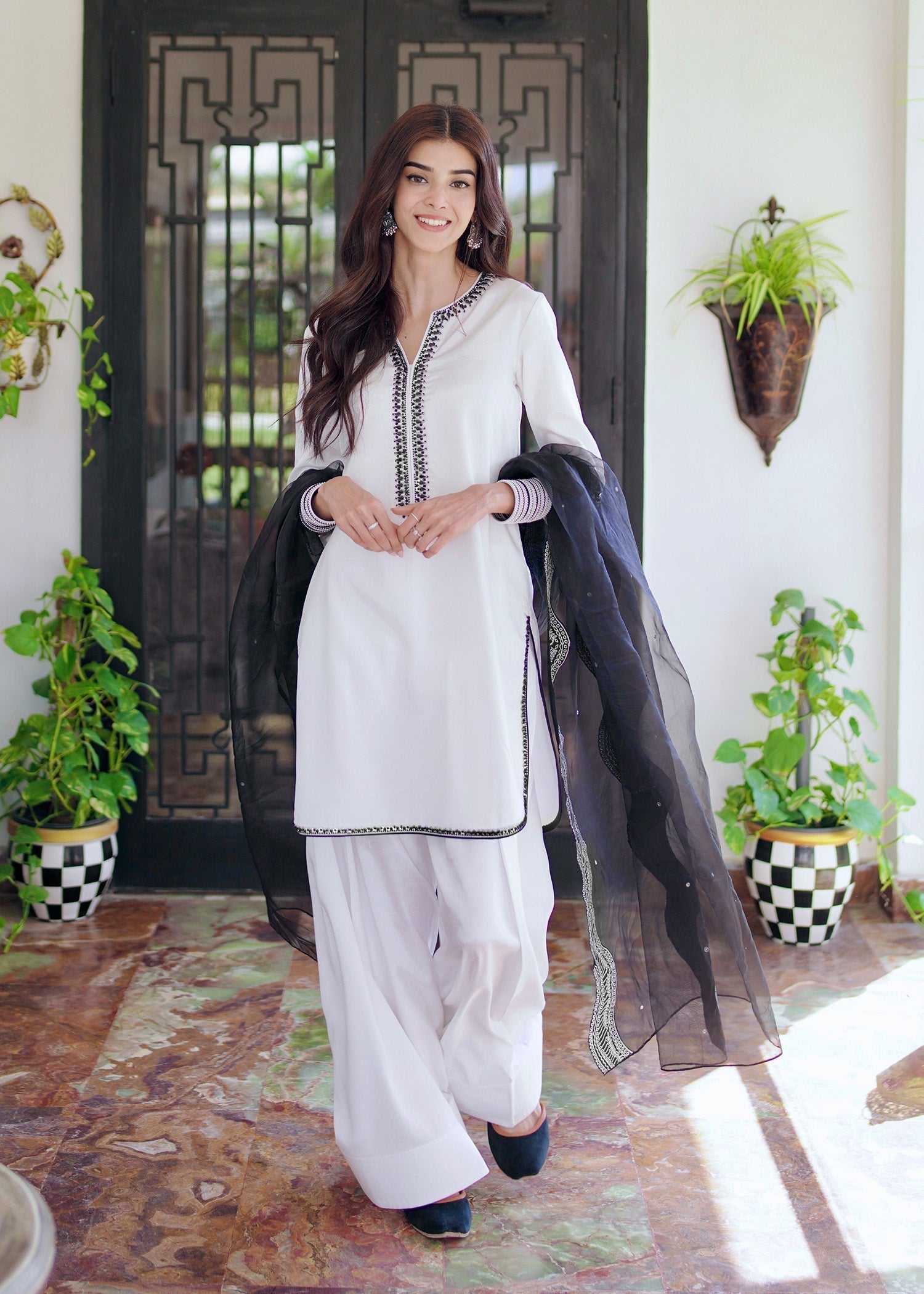 Rang-e-Haya Elf (white) Women 3pcs