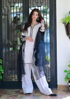 Rang-e-Haya Elf (white) Women 3pcs