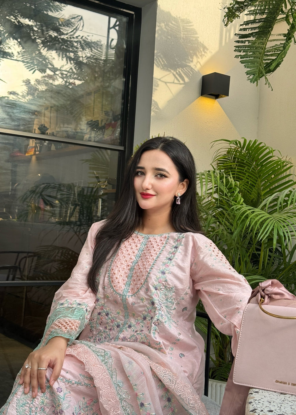 Suits By Sadia Peachy pinky astoria Women 3pcs