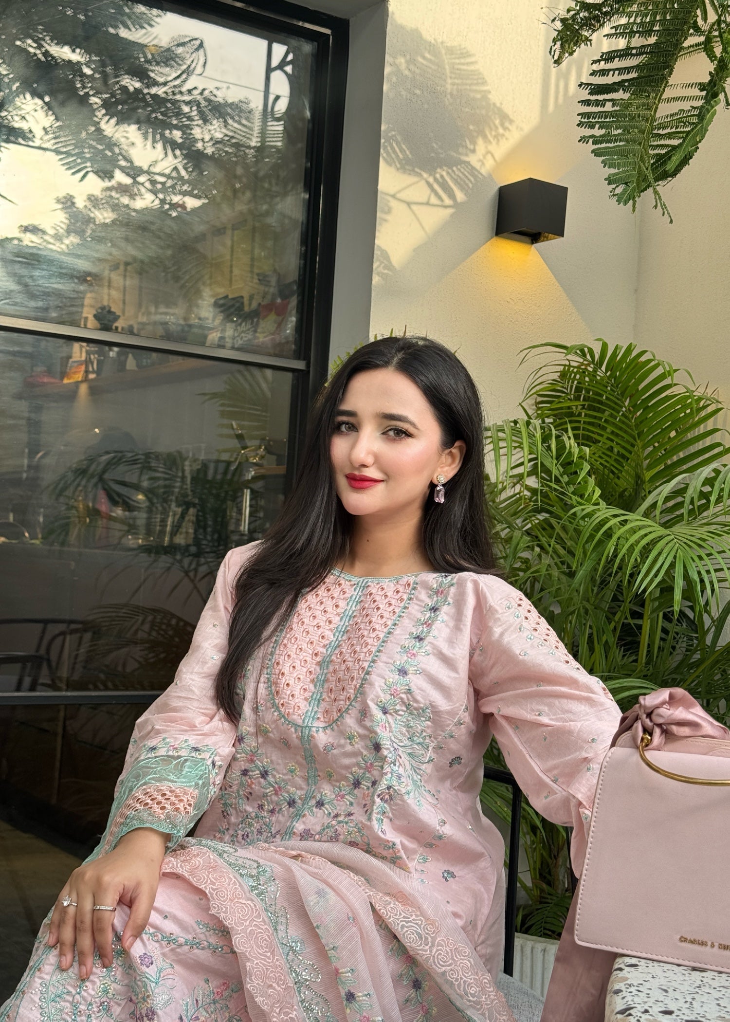 Suits By Sadia Peachy pinky astoria Women 3pcs