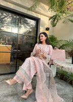 Suits By Sadia Peachy pinky astoria Women 3pcs