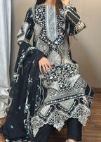Suits By Sadia TOZY BLACK LAWN Women 3pcs