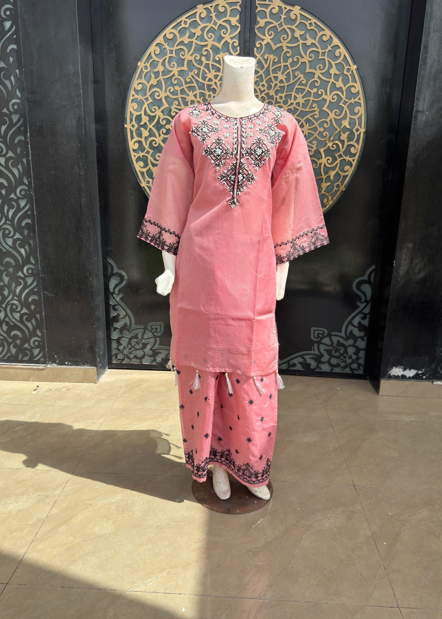 Noir Stitched Jp54 2Pink Women 3pcs