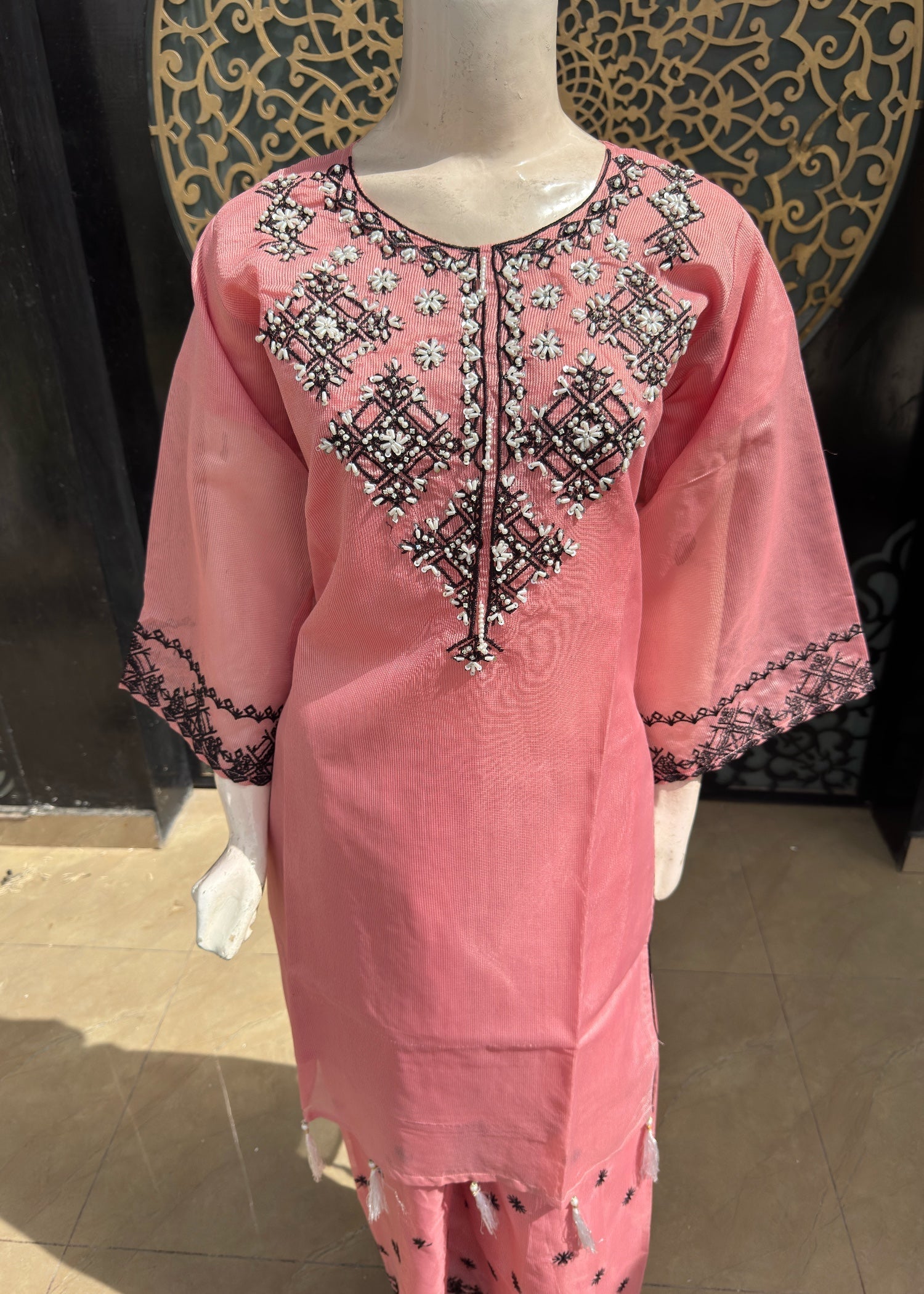 Noir Stitched Jp54 2Pink Women 3pcs
