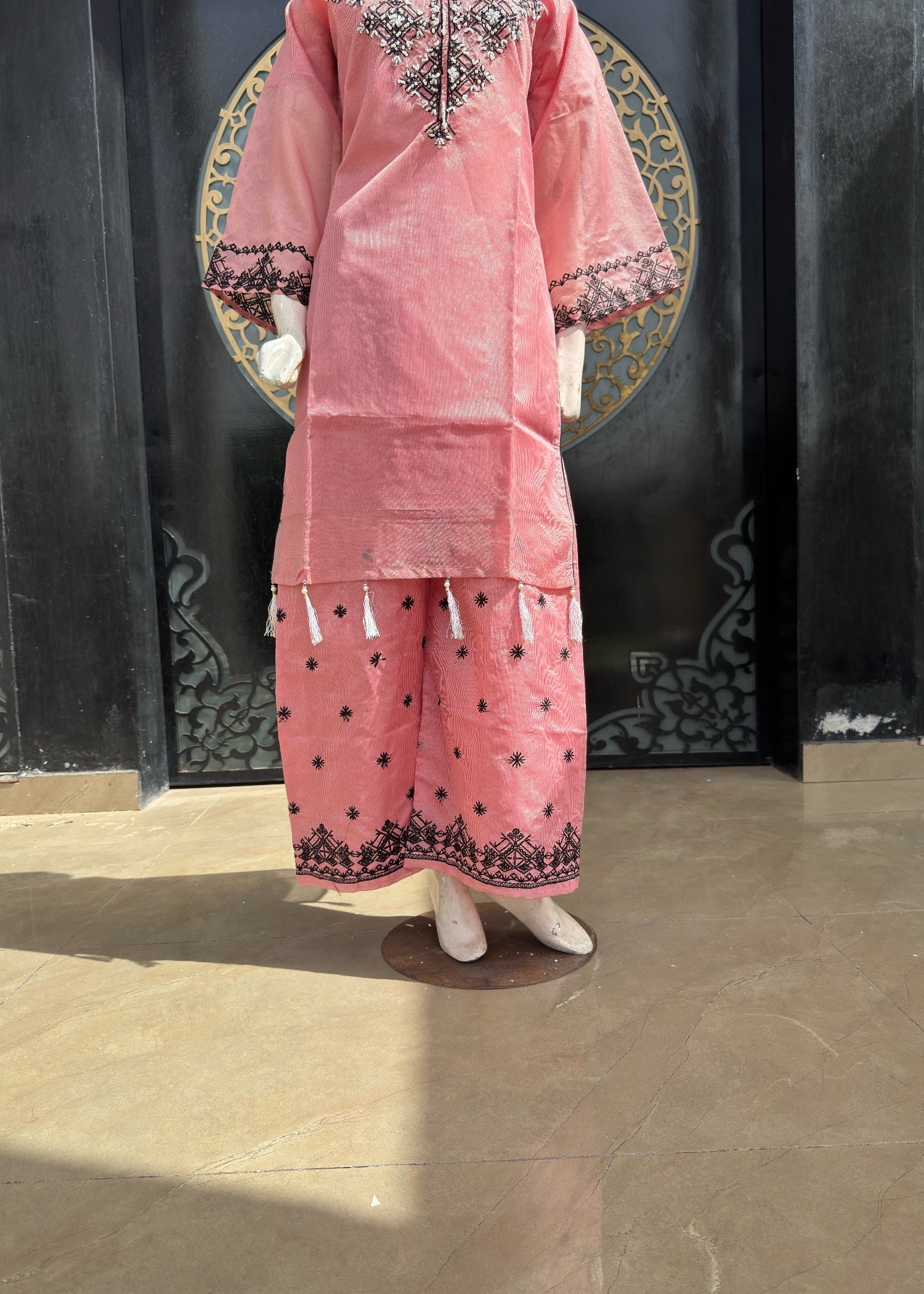 Noir Stitched Jp54 2Pink Women 3pcs