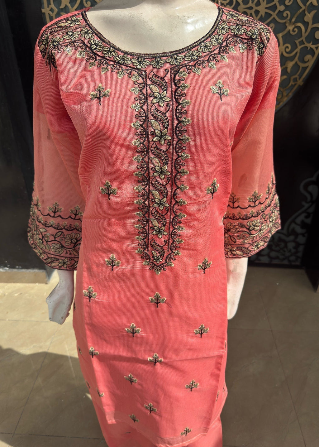 Noir Stitched Jp54 peach Women 3pcs