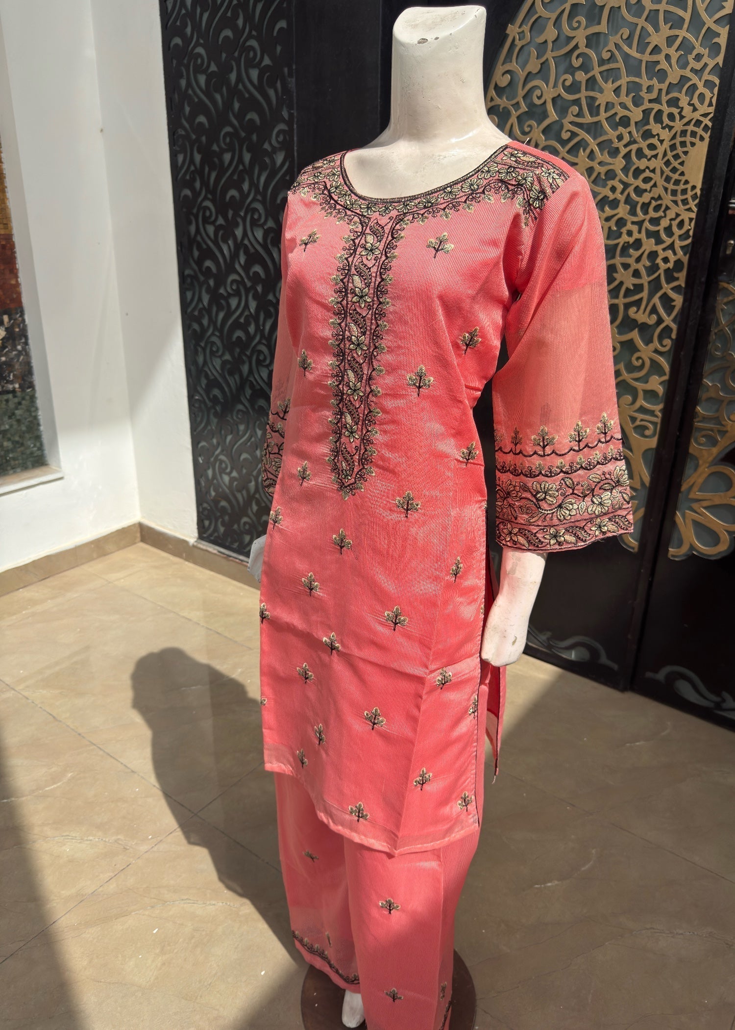 Noir Stitched Jp54 peach Women 3pcs