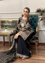 Zarmaad Noor e Nazar 04 – Classic Black Women 3pcs