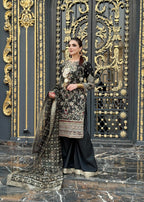 Zarmaad Noor e Nazar 04 – Classic Black Women 3pcs