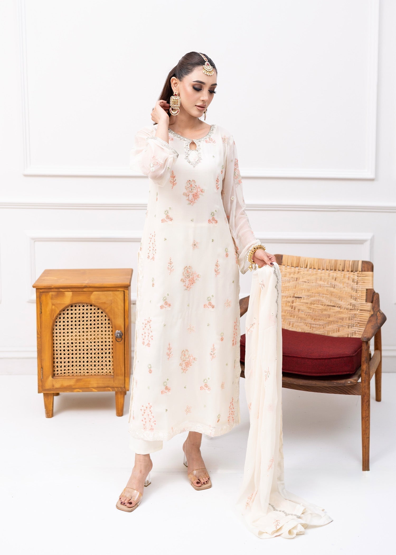 Agha Jaan MAAHI Women 3pcs
