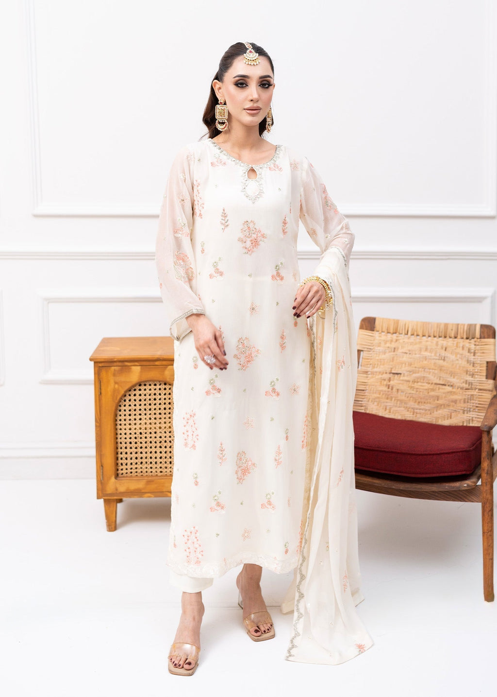 Agha Jaan MAAHI Women 3pcs