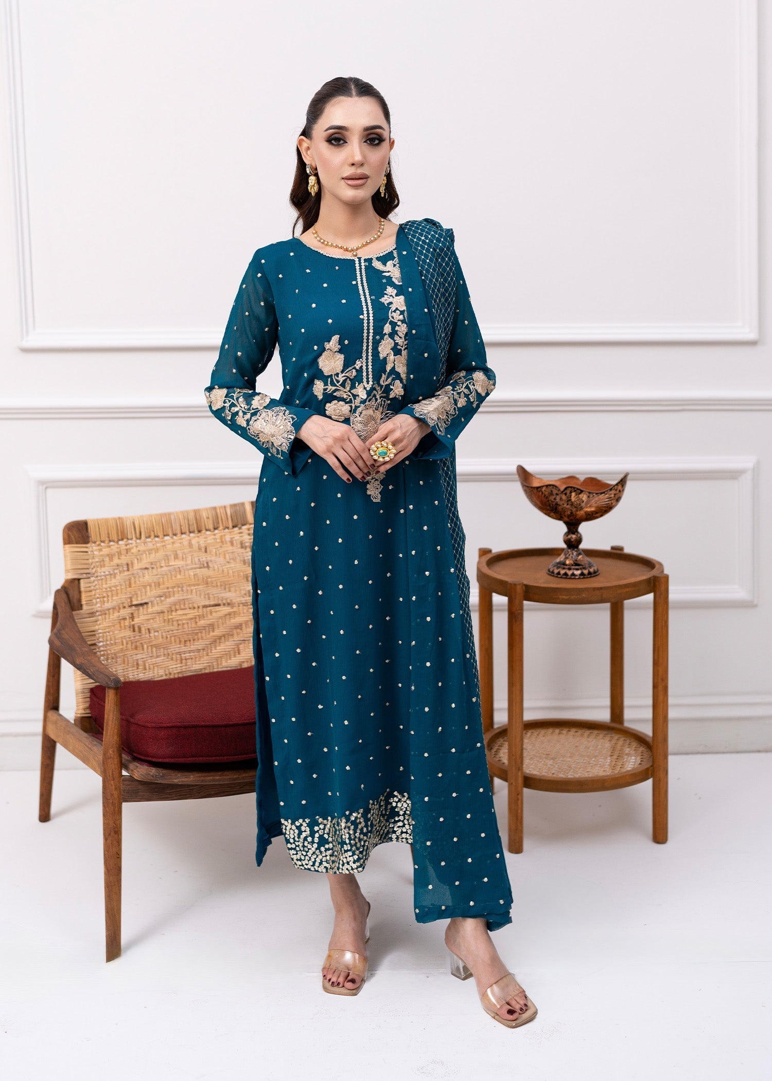 Agha Jaan TWINKLE HAZE Women 3pcs