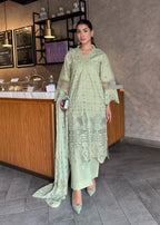Waniya Awais WAL V1 D#3 Stitched Women 3pcs