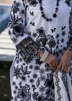 Suits By Sadia CHAND WALA SAFAID LAWN Women 3pcs