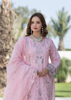 Suits By Sadia PINKY CHIKANKARI LAWN Women 3pcs