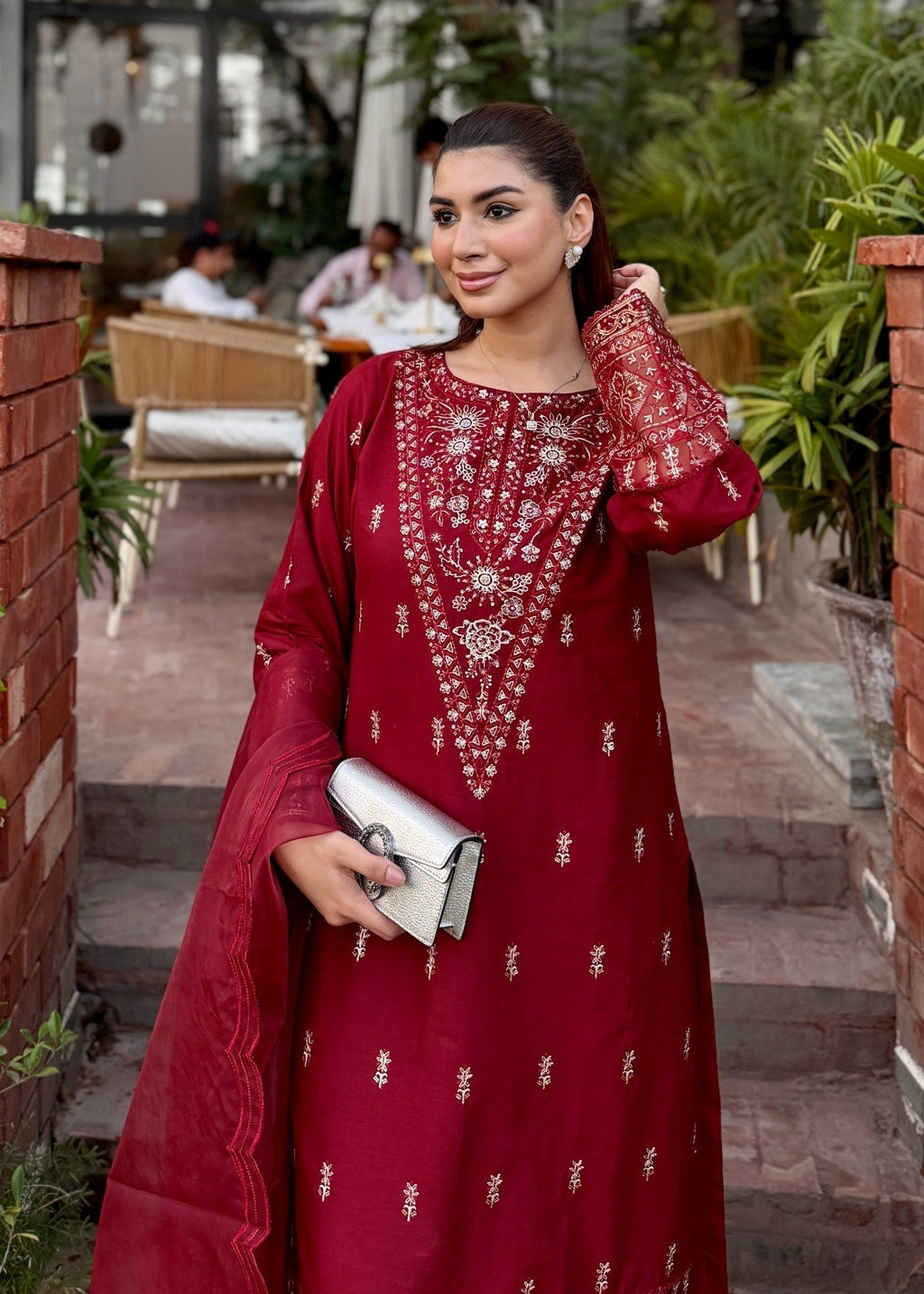 Waniya Awais WAL 63 Lawn Stitched Women 3pcs