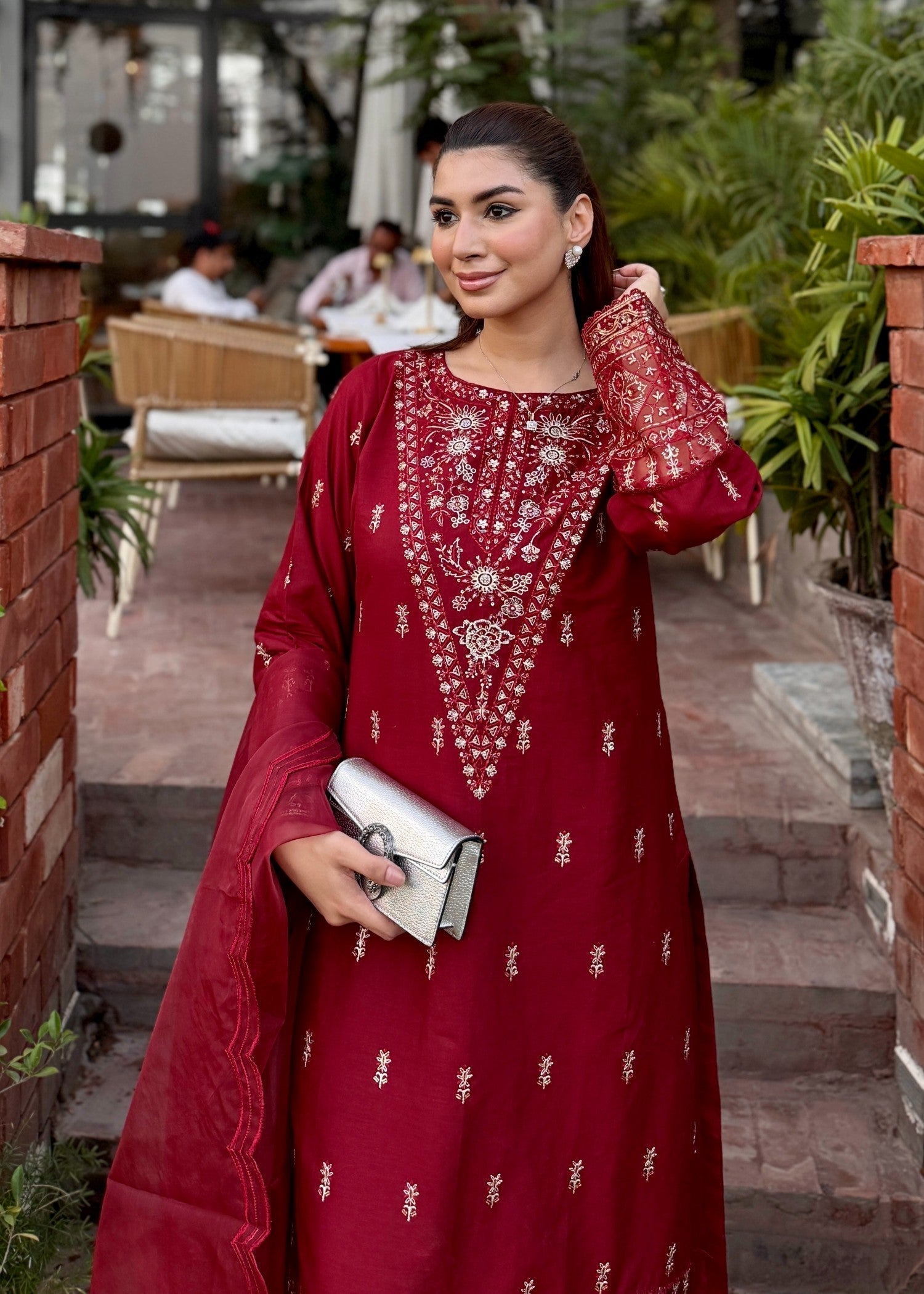 Waniya Awais WAL 63 Lawn Stitched Women 3pcs