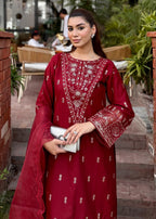 Waniya Awais WAL 63 Lawn Stitched Women 3pcs