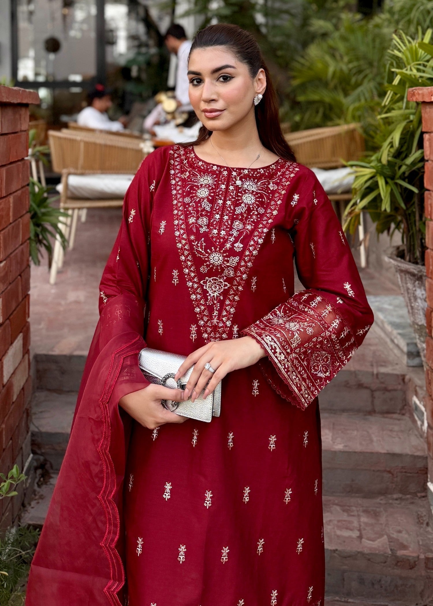 Waniya Awais WAL 63 Lawn Stitched Women 3pcs