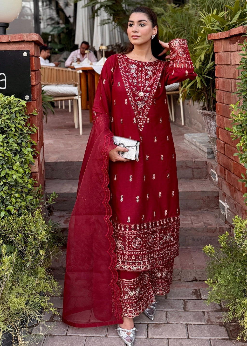 Waniya Awais WAL 63 Lawn Stitched Women 3pcs
