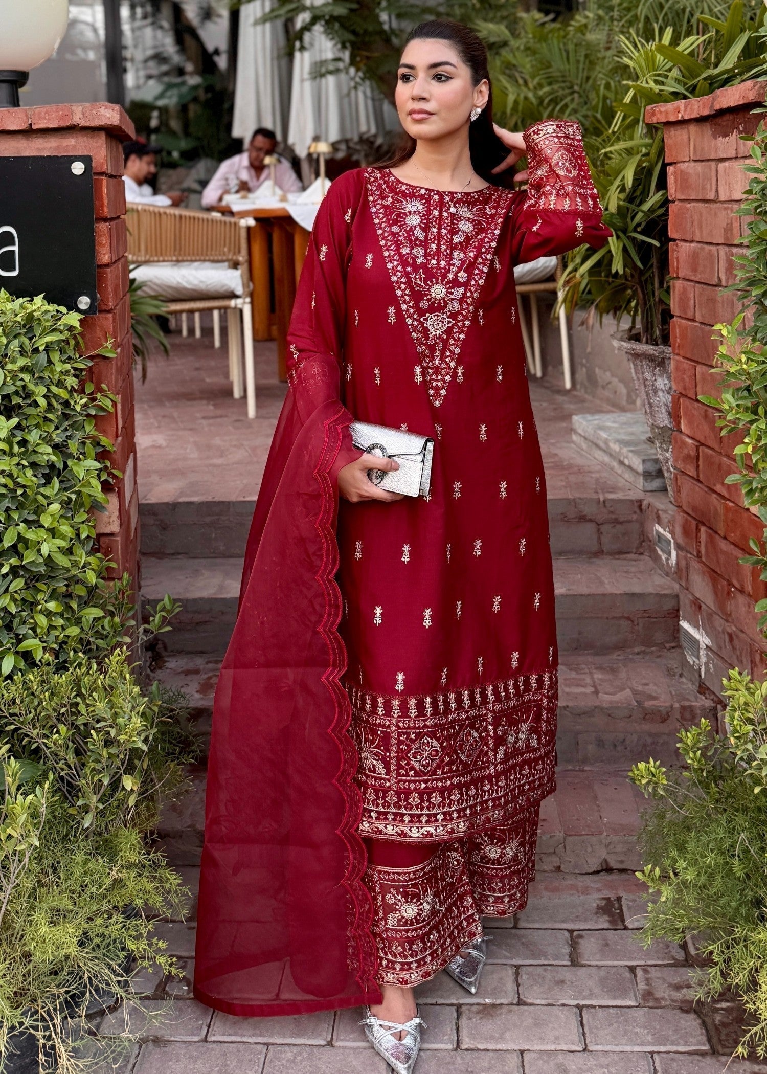 Waniya Awais WAL 63 Lawn Stitched Women 3pcs
