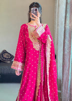 Four Season Boutique HASEENS FARSHY HOTPINK Women 3pcs