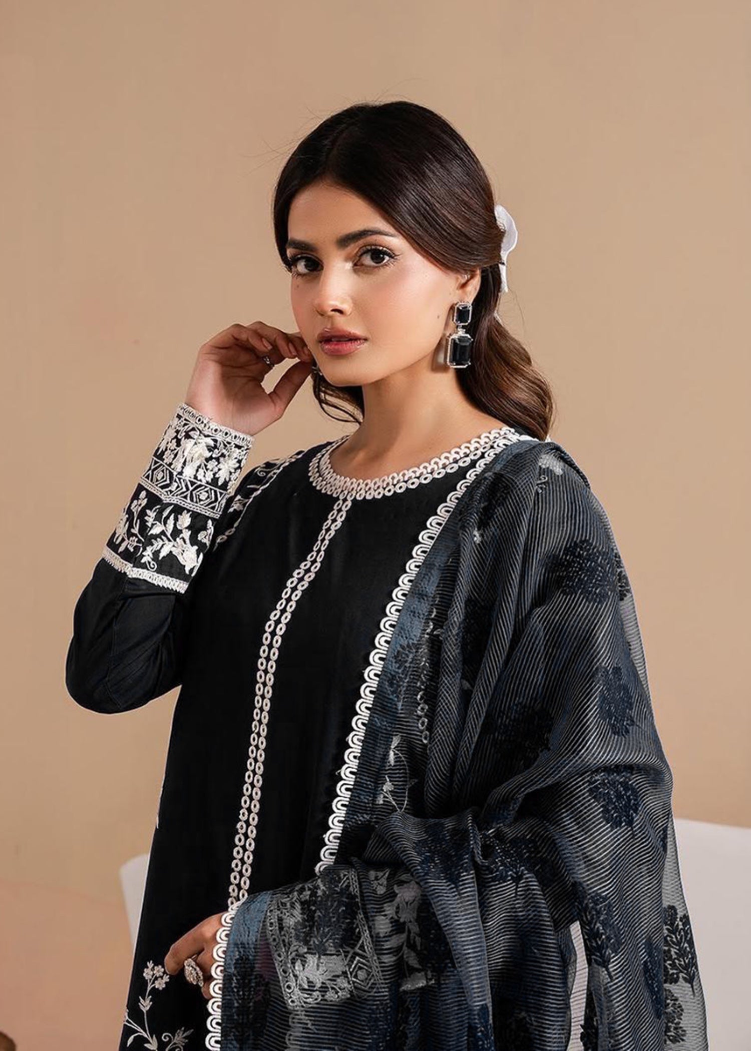 The Turkish Wear Sole Black Women 3pcs