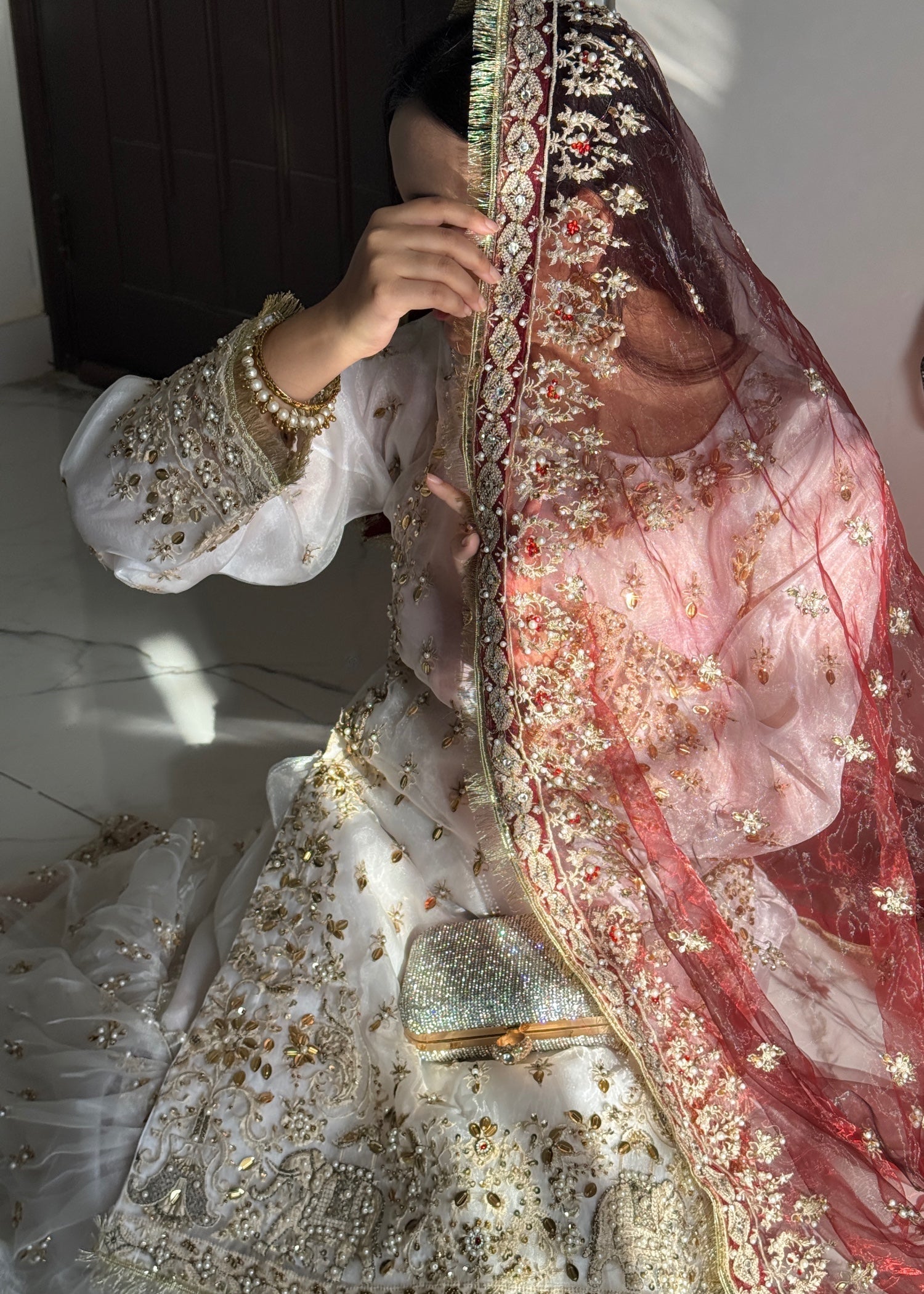 Suits By Sadia LAAL DUPPATTA NIKKAH SPECIAL Women 3pcs