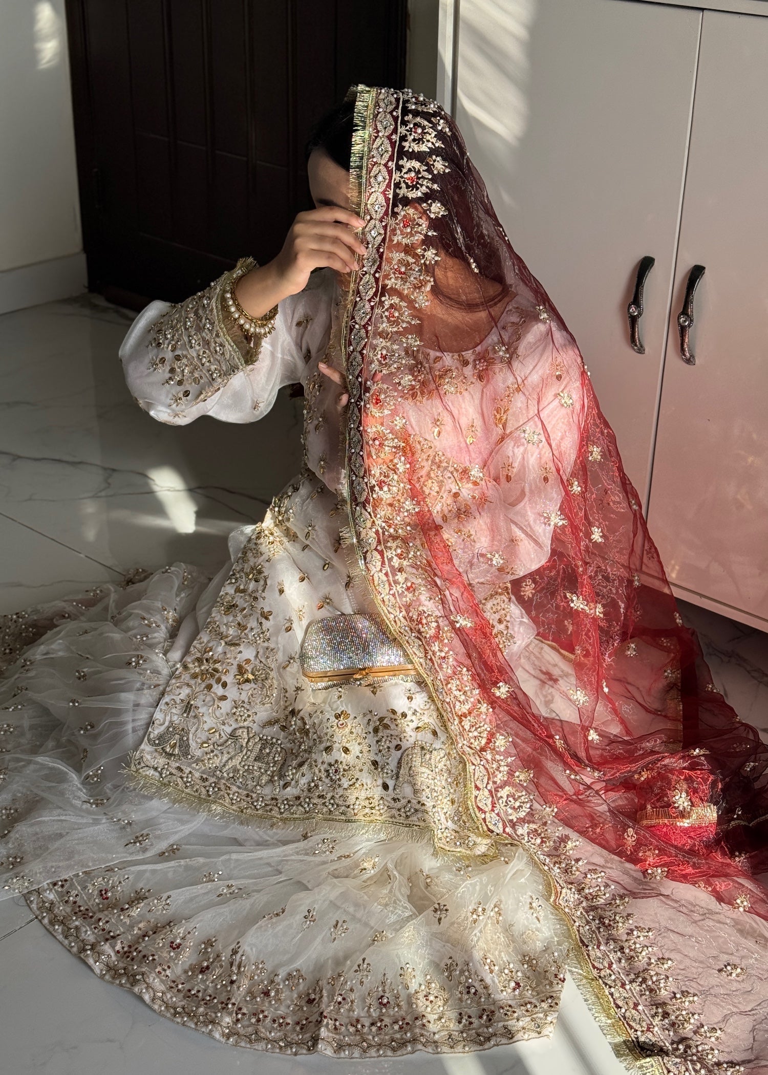 Suits By Sadia LAAL DUPPATTA NIKKAH SPECIAL Women 3pcs