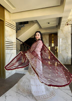 Suits By Sadia LAAL DUPPATTA NIKKAH SPECIAL Women 3pcs