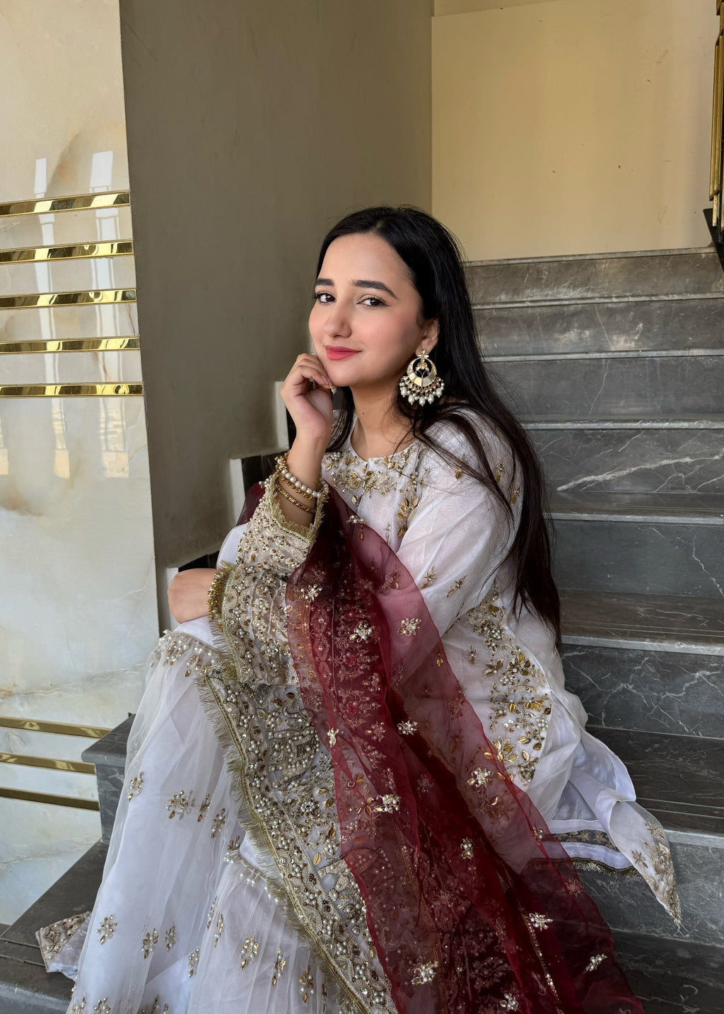 Suits By Sadia LAAL DUPPATTA NIKKAH SPECIAL Women 3pcs