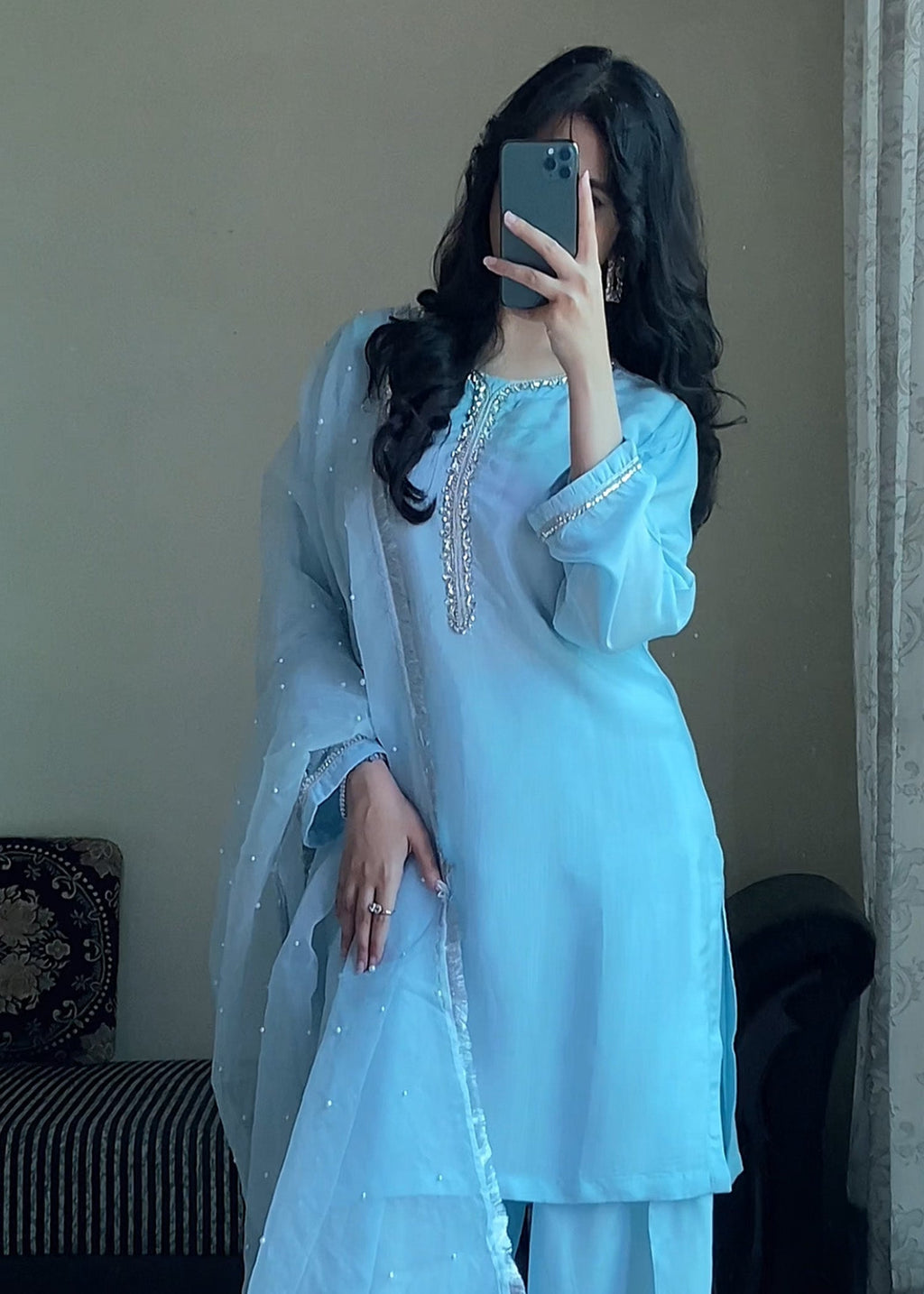 Momin Online Farshi Shalwar S003 Women 3pcs