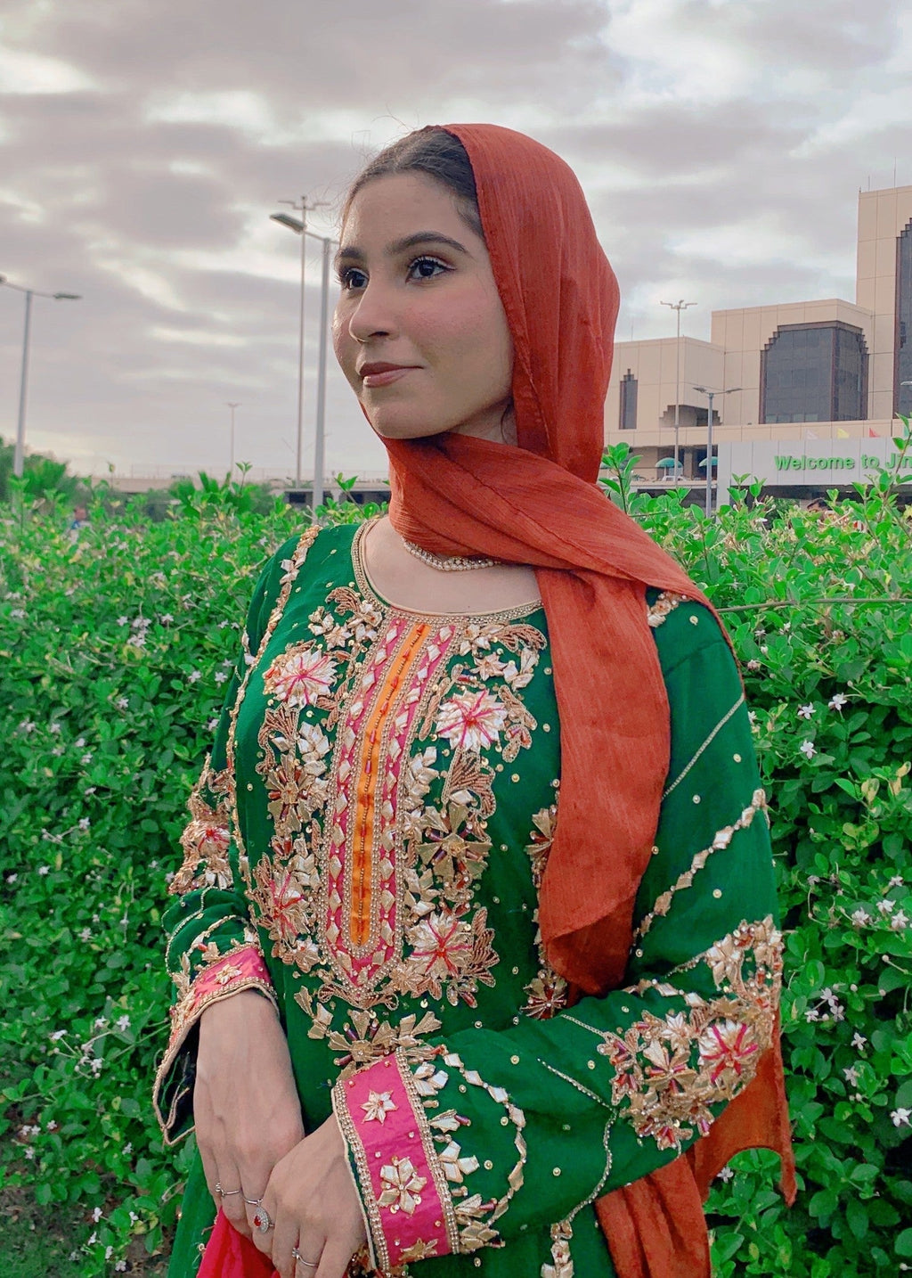 Inaaya Fashion GREEN SAPPHIRE Women 3pcs