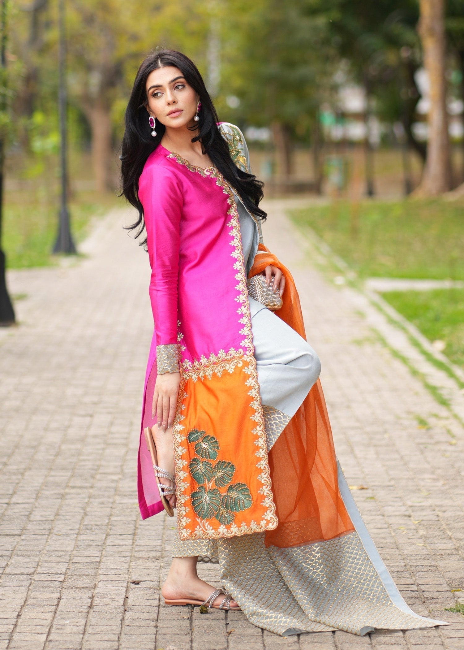 Fozia Khalid abeer Women 4pcs