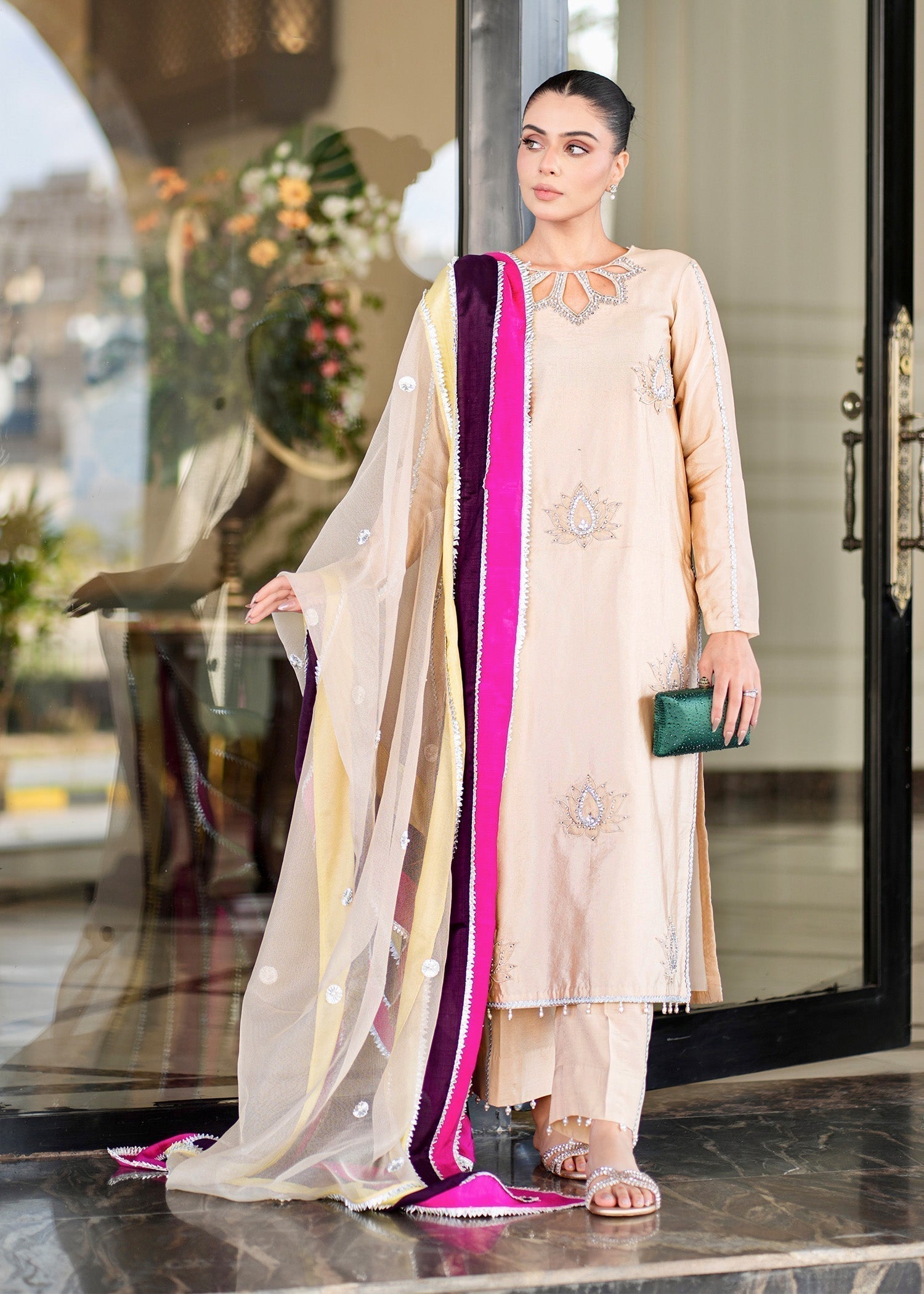 Fozia Khalid haya Women 3pcs