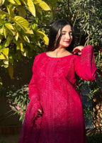 Suits By Sadia Shocking pink lawn Women 3pcs