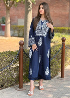 Sajfi Closet Iris Embroidered Stitched Suit for Women Women 2pcs